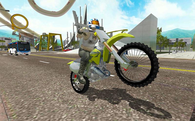 Motorbike Rush Drive Simulator 螢幕截圖 1