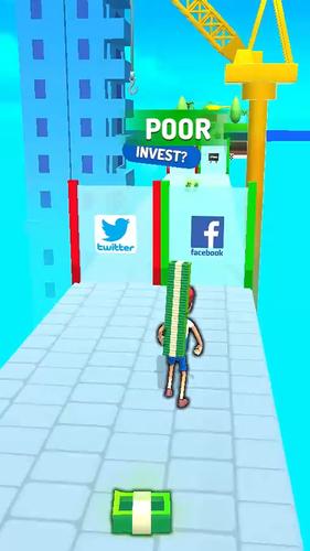 Investment Run: Geld spiele Screenshot 1