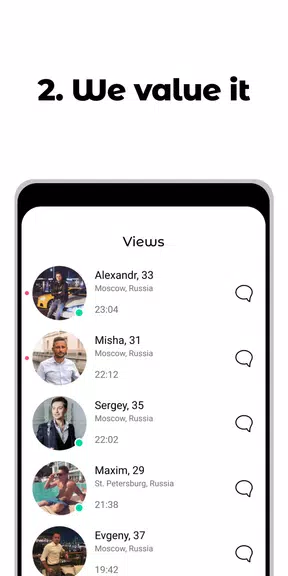 Denim - premium dating app Screenshot 2