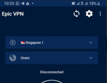 Epic VPN - Free SSH/HTTP/SSL VPN Schermafbeelding 0