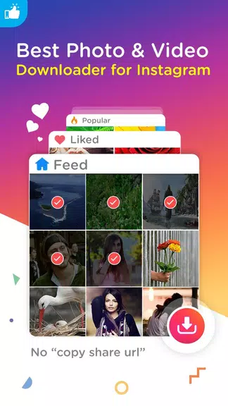 MultiSave - Photo, Video Downloader for Instagram Tangkapan skrin 0