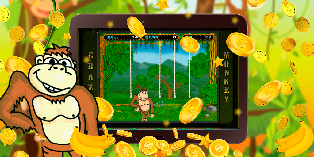 Crazy Monkey World Tangkapan skrin 0