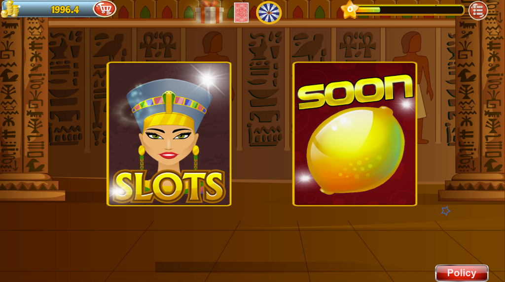 Classic Cleopatra Egypt Slot Machine ♛ Ảnh chụp màn hình 1