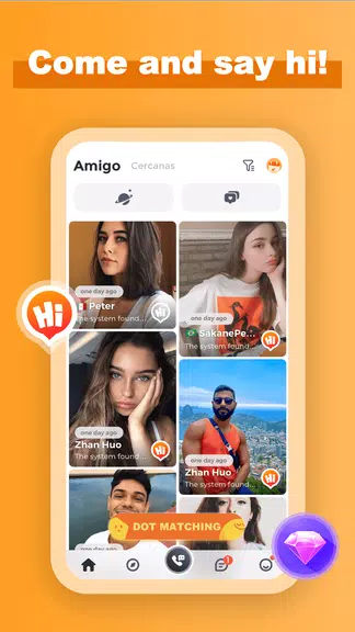 Amigo-Chat Rooms, Real Friends ဖန်သားပြင်ဓာတ်ပုံ 1