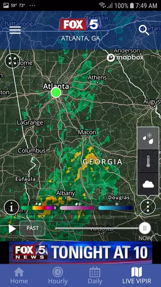 FOX 5 Storm Team Weather Radar Tangkapan skrin 2