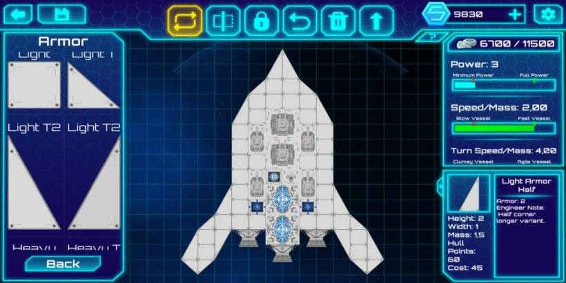 Bouw je eigen raket en zweer door de ruimte: Spaceship Builder arriveert