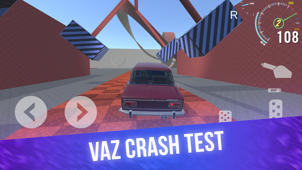 VAZ Car Crash Simulator 2024 Ảnh chụp màn hình 2