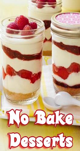 No Bake Desserts Easy Recipes 螢幕截圖 1