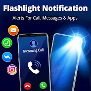 Flash Alerts LED - Call, SMS স্ক্রিনশট 0