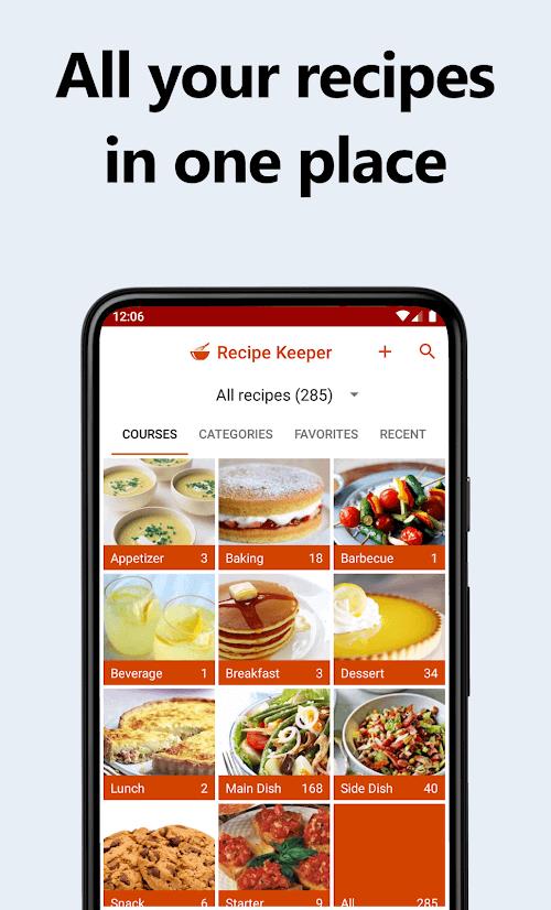 Recipe Keeper 스크린샷 0