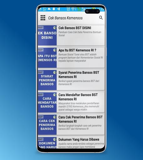 Cek Bansos DTKS BBM PKH BPNT Screenshot 0