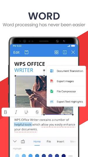 WPS Office Скриншот 1