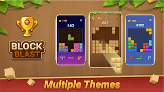 Block Puzzle - Wood Blast ภาพหน้าจอ 3