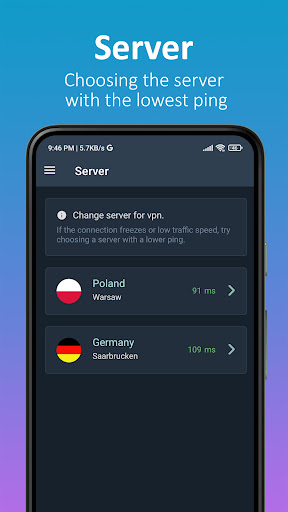 Nomad VPN USA Screenshot 2