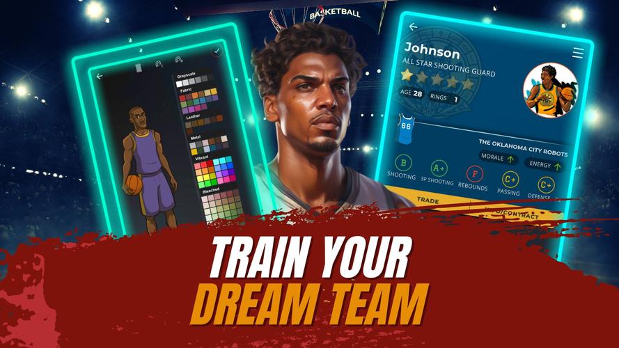 Astonishing Basketball Manager 螢幕截圖 2