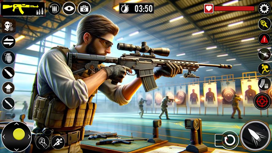 Real Target Gun Shooter Games Скриншот 1