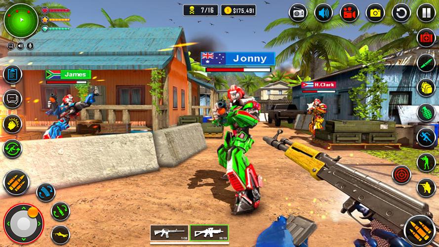 Counter terrorist robot game স্ক্রিনশট 1