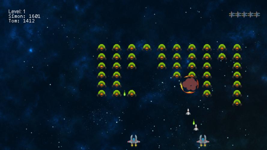 Alien Invaders Captura de pantalla 0