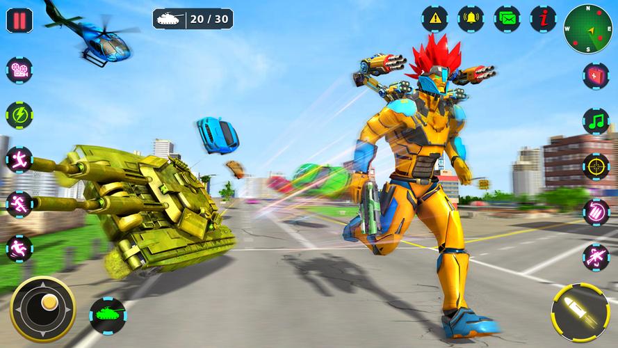 Robot Hero Game - Robot Game Ảnh chụp màn hình 0