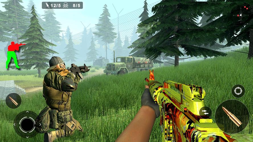 Commando Strike Offline Game 스크린샷 3
