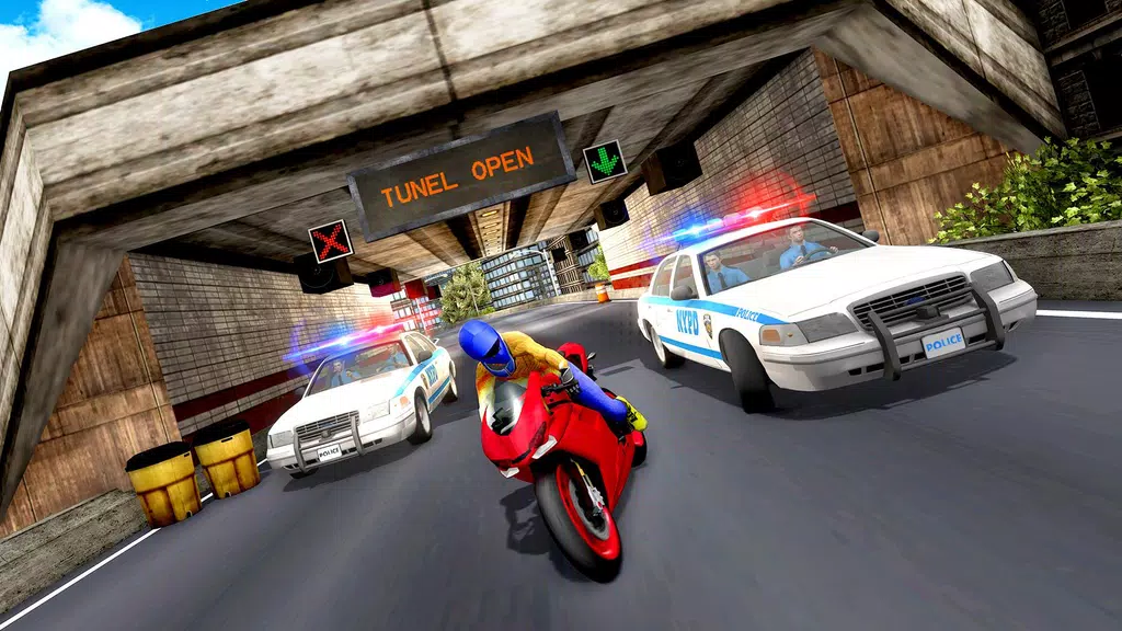 Schermata Police Car Vs Theft Bike 0