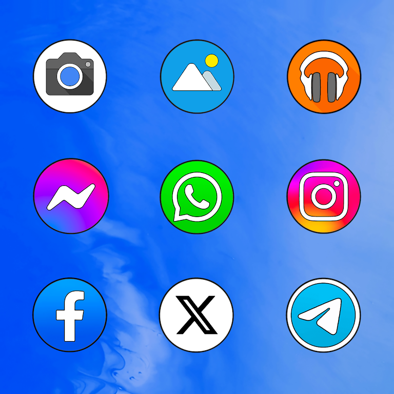 Pixly – Icon Pack Mod Tangkapan skrin 1