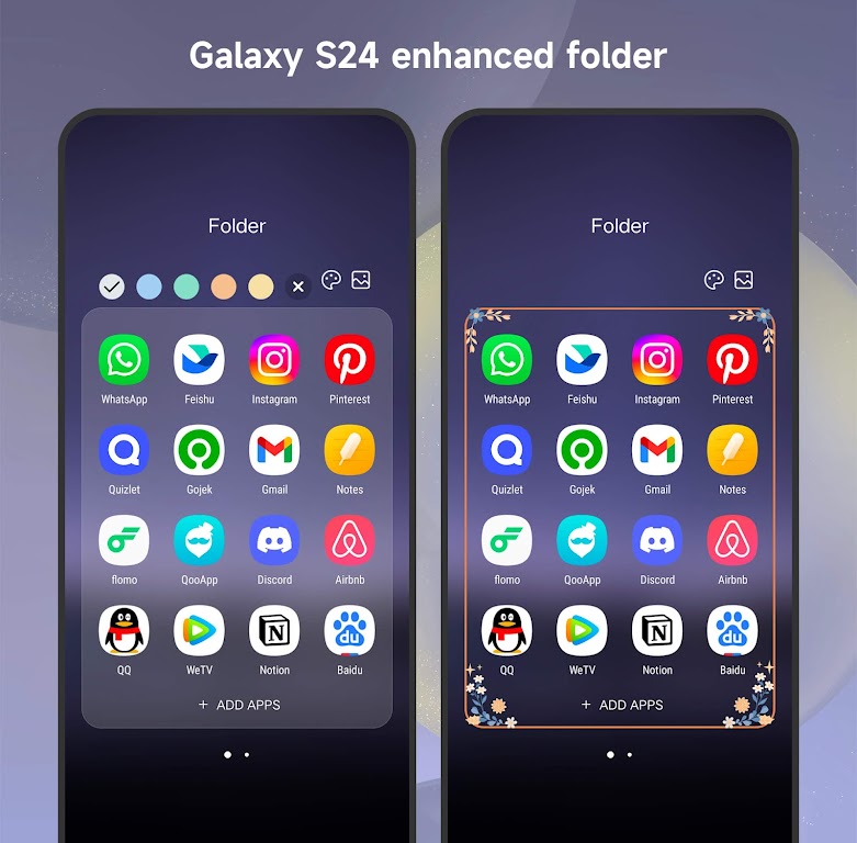 Cool S24 Launcher Galaxy OneUI Mod Captura de pantalla 1