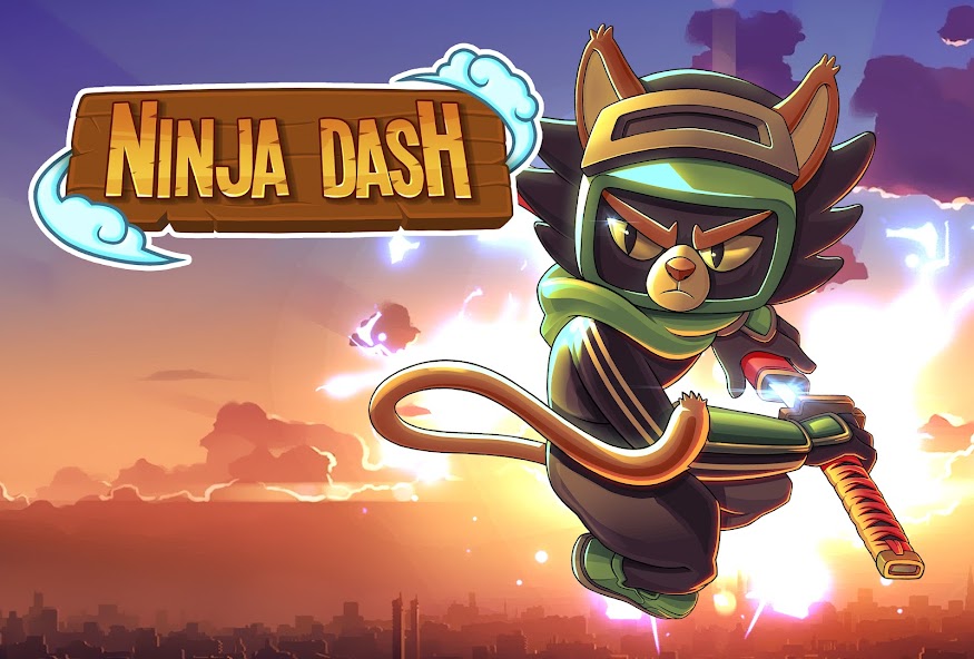 Ninja Dash Run - Offline Game Mod স্ক্রিনশট 0