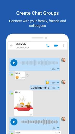 imo Lite-Superfast Free calls & just 5MB app size Zrzut ekranu 1