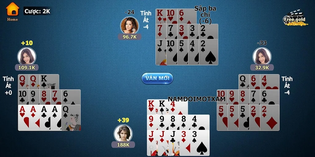 Mậu Binh Xap Xam Tính Chi Tangkapan skrin 3