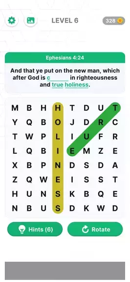 Bible Verse Search-Word Search 螢幕截圖 1