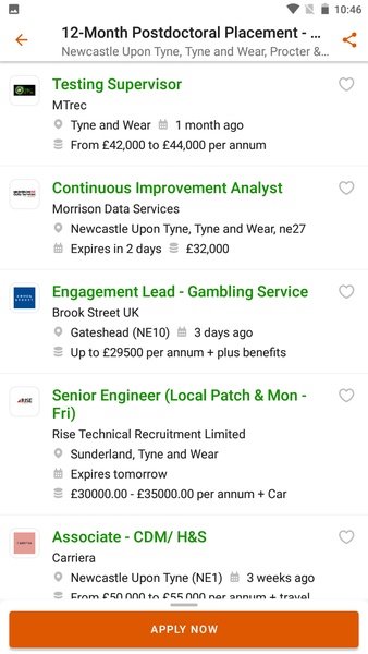 Totaljobs - UK Job Search App Captura de pantalla 0