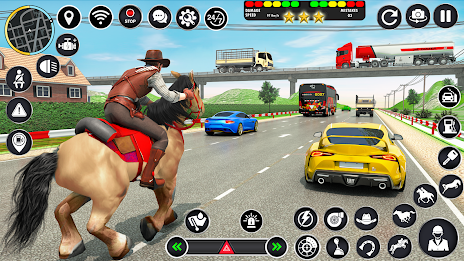 Horse Racing Games Horse Rider Скриншот 1