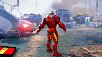 Iron Hero: Superhero Fight 3D Tangkapan skrin 3