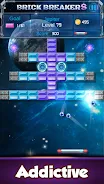 Brick Breaker : Space Outlaw Zrzut ekranu 1