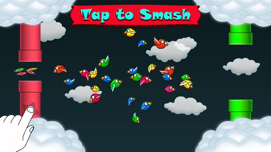 Fun Birds Game - Two players 스크린샷 0