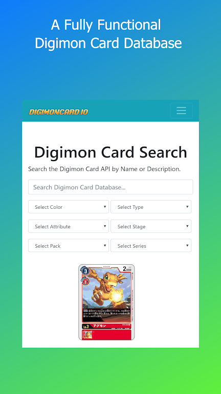 Deck Builder for Digimon TCG スクリーンショット 0