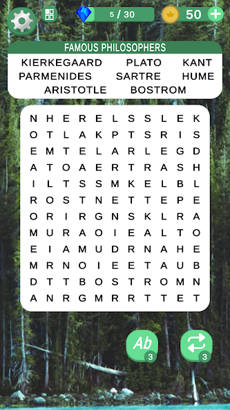 Word Search - Puzzle Game Mod स्क्रीनशॉट 1