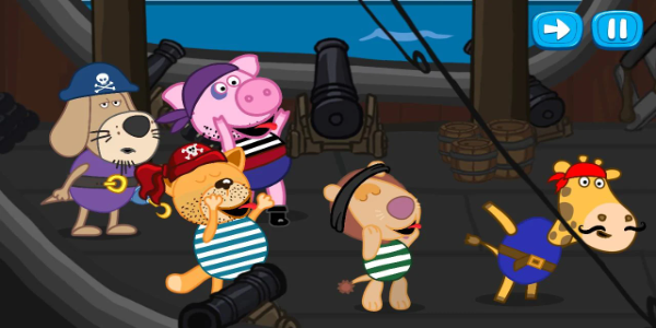 Pirate treasure: Fairy tales Zrzut ekranu 1