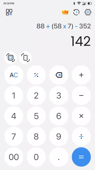 Simple Calculator for Android ဖန်သားပြင်ဓာတ်ပုံ 0
