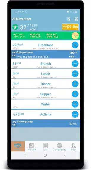 DietGram photo calorie counter Screenshot 0