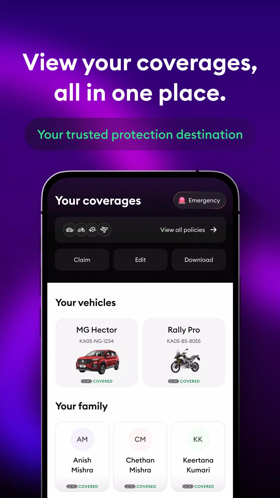 ACKO Insurance 螢幕截圖 1
