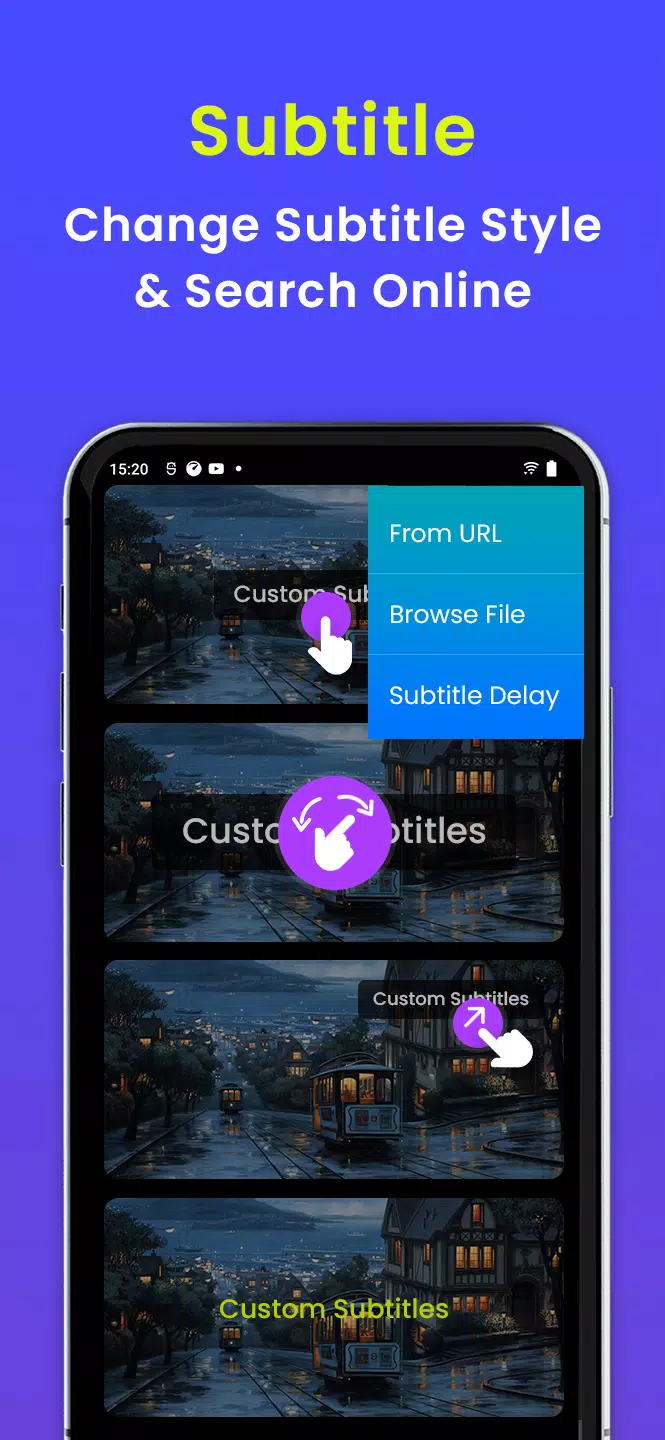 SPlayer - Fast Video Player Captura de tela 2