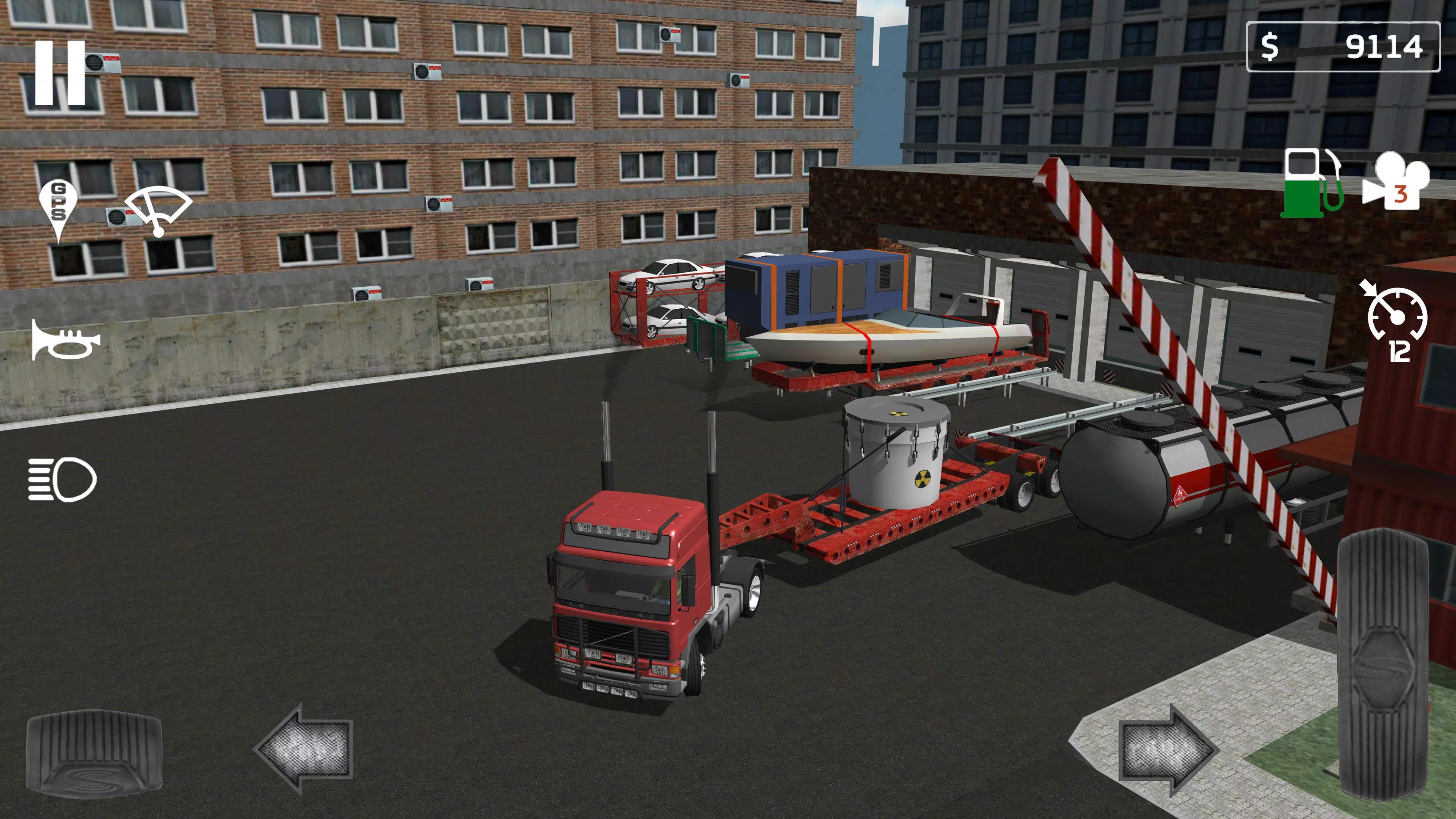 Cargo Transport Simulator स्क्रीनशॉट 1