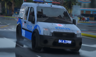 Mini Van Police Simulator Game Zrzut ekranu 0