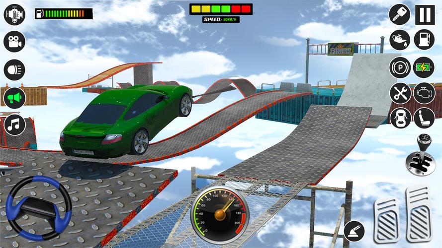 Mega Ramp Car Stunt Games 3d 螢幕截圖 3