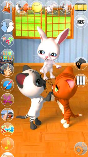 Talking 3 Friends Cats & Bunny应用截图第0张