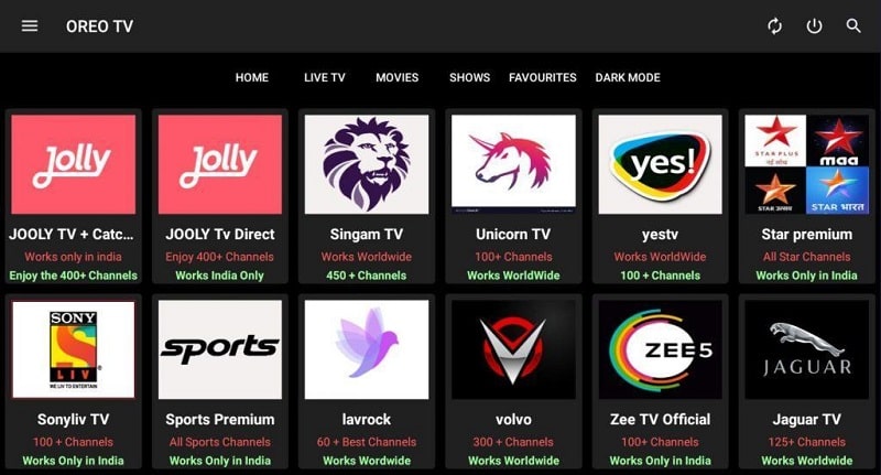 OREO TV Schermafbeelding 3
