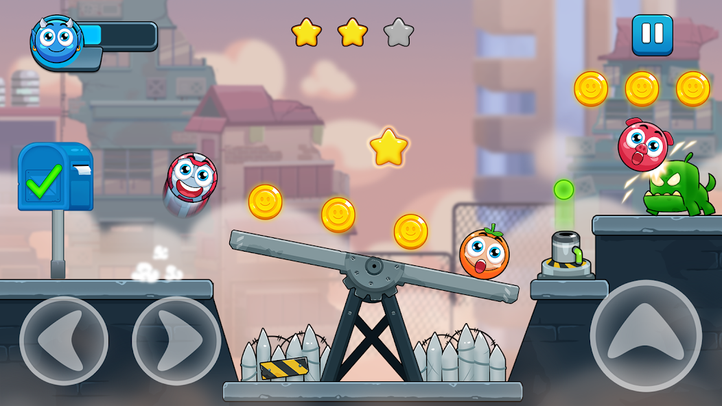 Ball Hero: Zombie city Mod Screenshot 0