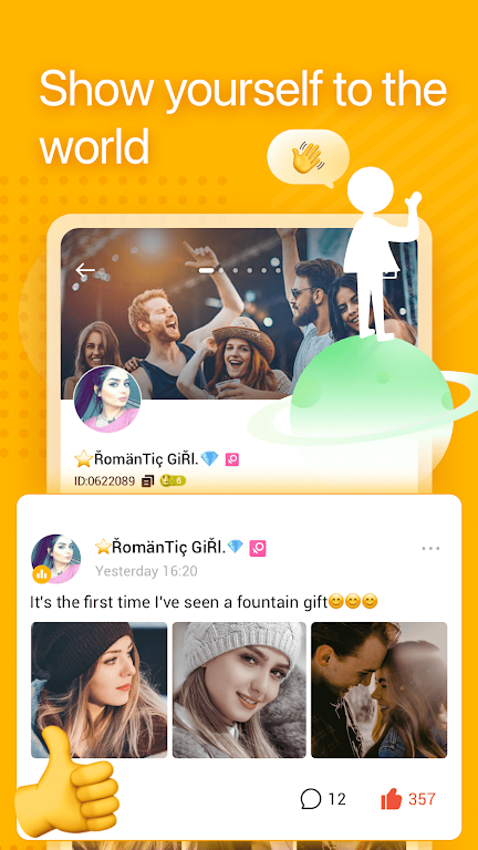 Echo: Live Voice Chat Room APP ภาพหน้าจอ 1
